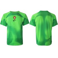 Koszulka piłkarska Portugalia Bramkarska Strój Domowy MŚ 2022 tanio Krótki Rękaw